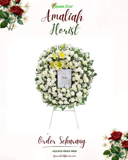 Krans Bunga Duka Jeruk